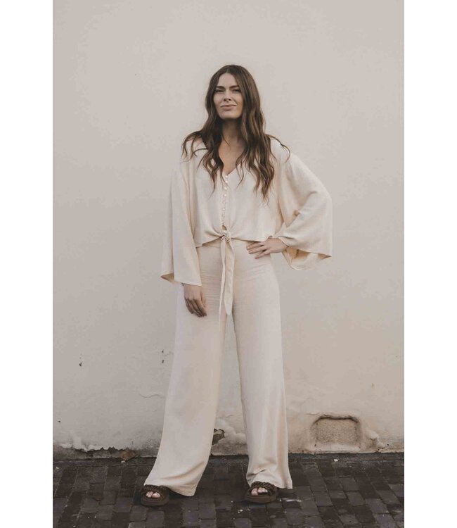 LXS Viscose / Linnen wide leg