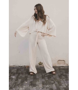 LXS the female concept LXS Viscose / Linnen wide leg