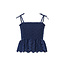 Broderie Anglaise Navy top