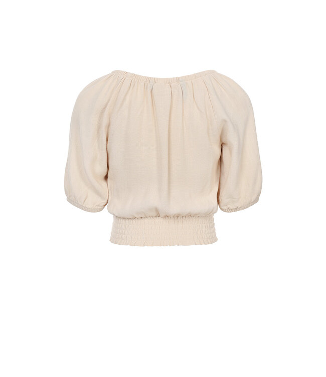 Top Viscose / Linnen Zand