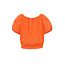 Cropped zomer top Manderijn