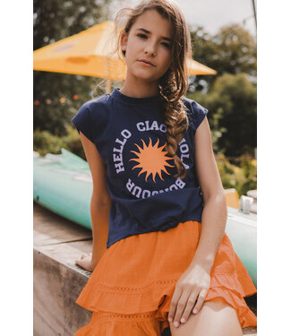 LOOXS 10sixteen Jersey mouwloze top Navy