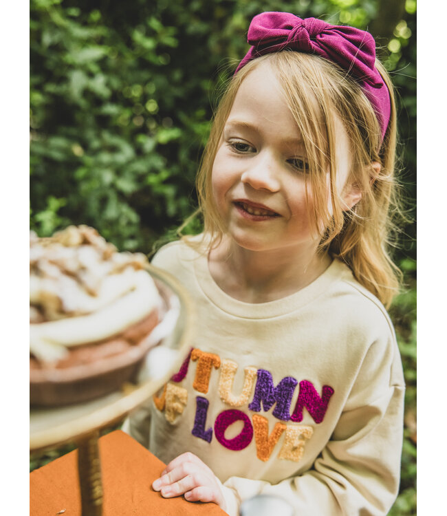 Sweater Offwhite Autumn Love