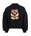 Sweater Graphite Borduur Flower