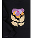 Sweater Graphite Borduur Flower