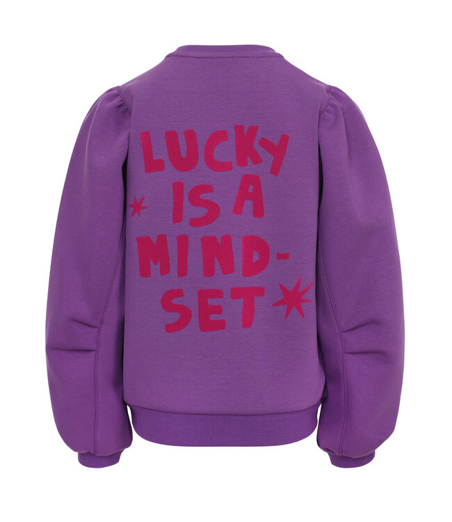 Sporty sweater Purple