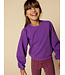 Sporty sweater Paars
