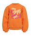 Sporty sweater Bright Orange