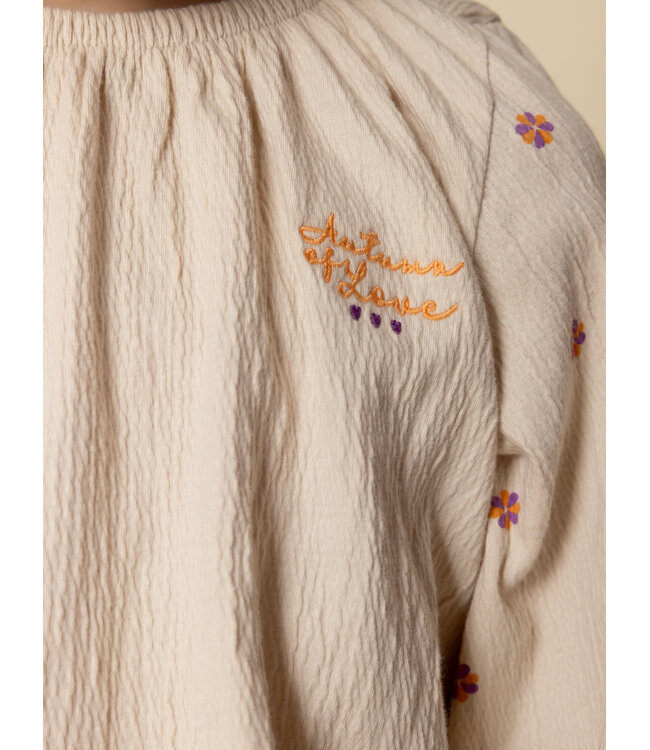 Blouse Crincle jersey Offwhite