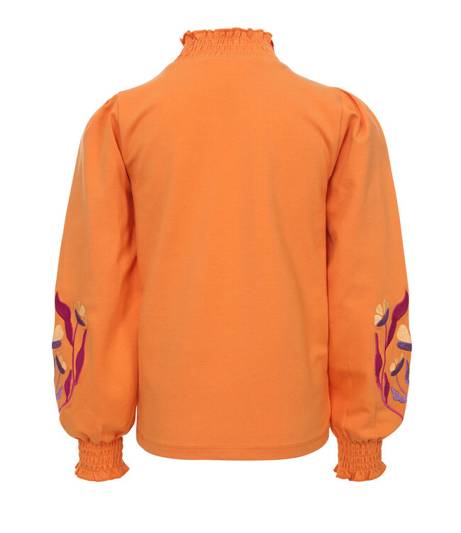 Fancy jersey top Bright Orange