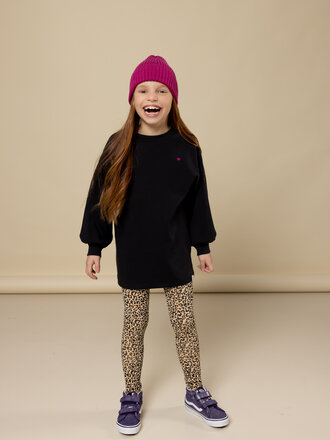 LOOXS Little Legging Crincle jersey Leopard