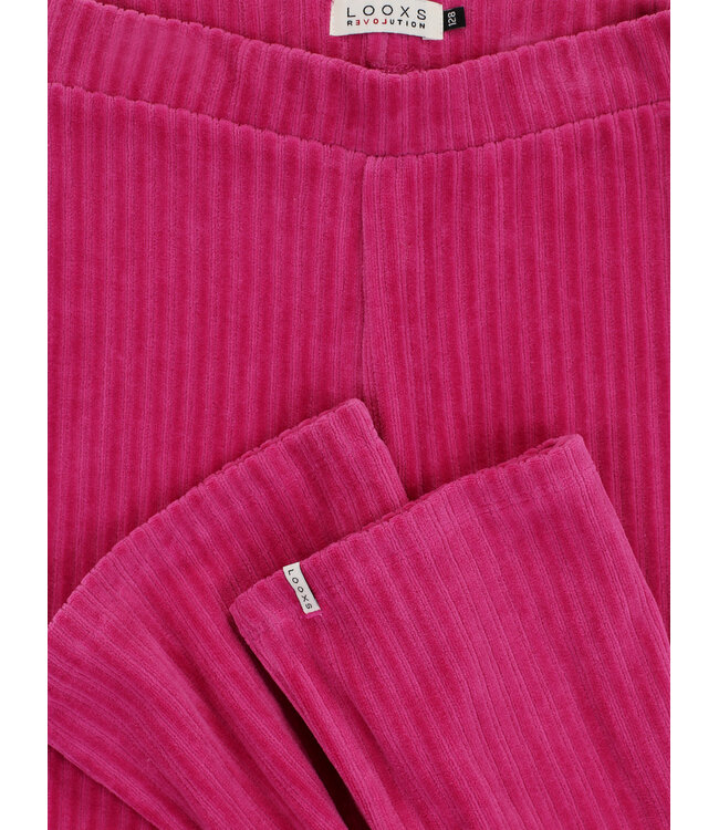 Flared corduroy pants