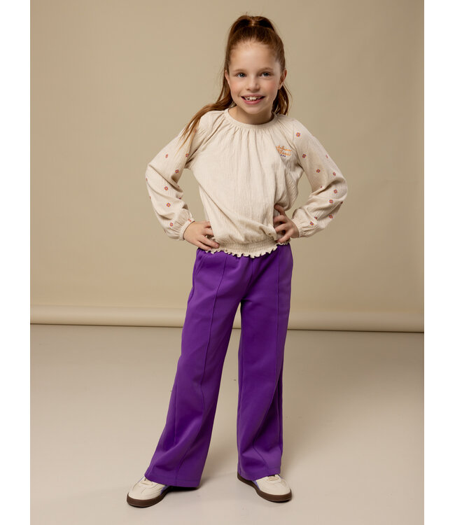 Sporty Sweat pants Purple