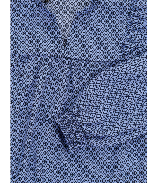 Blouse Print Blue