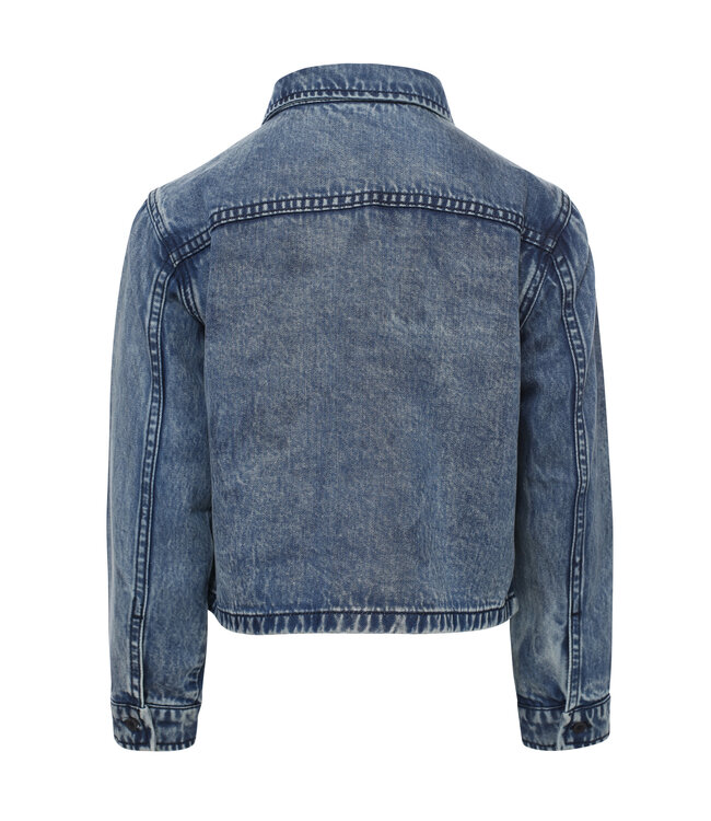 Denim lyocell blouse