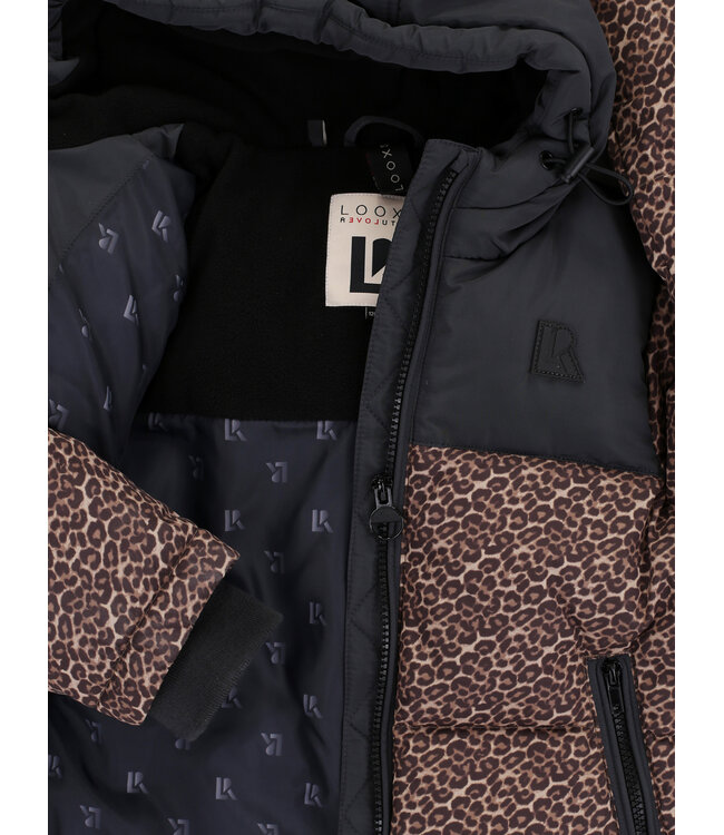 Bomber Hooded winter jacket Panther