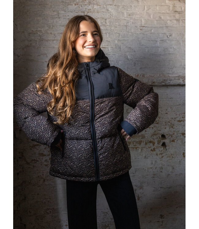 Bomber Hooded winterjas Panther