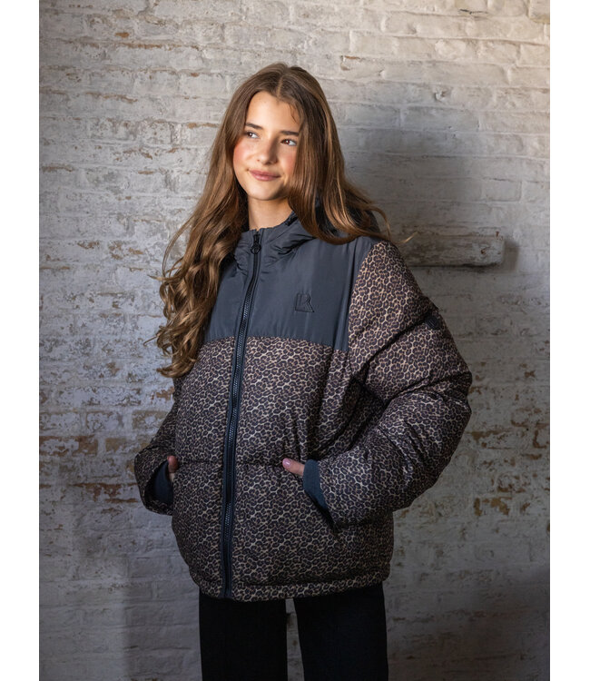 Bomber Hooded winterjas Panther