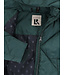 Puffer jacket fake down Green