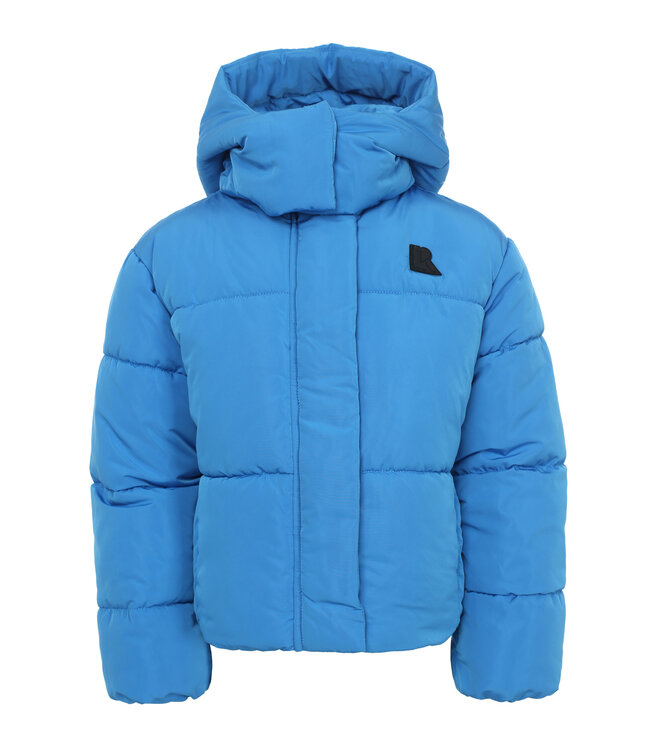 Bomber Hooded winter jacket Blue