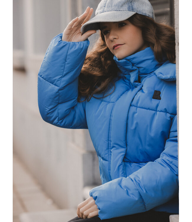 Bomber Hooded winterjas Blue