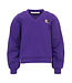 Purple sweater V-neck Scuba