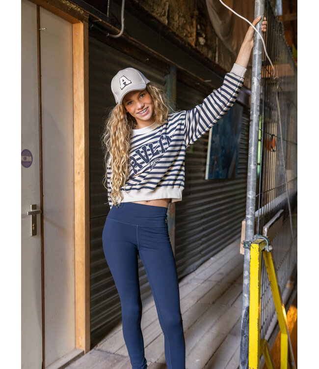 Navy sport legging