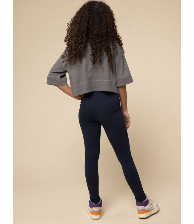 Navy sports legging