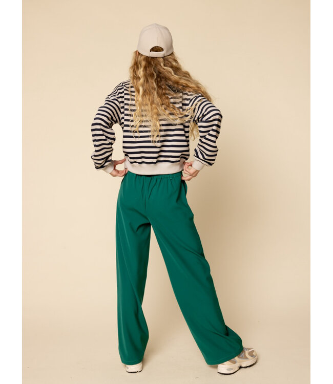 Pantalon wide leg Clover Green