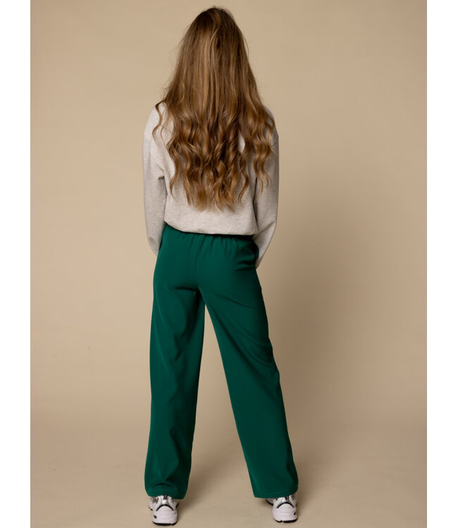Pantalon wide leg Clover Green