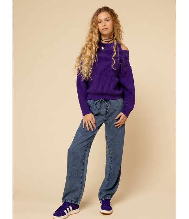 Denim lyocell  wide leg.