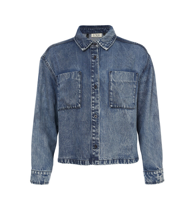 LXS Denim lyocell blouse