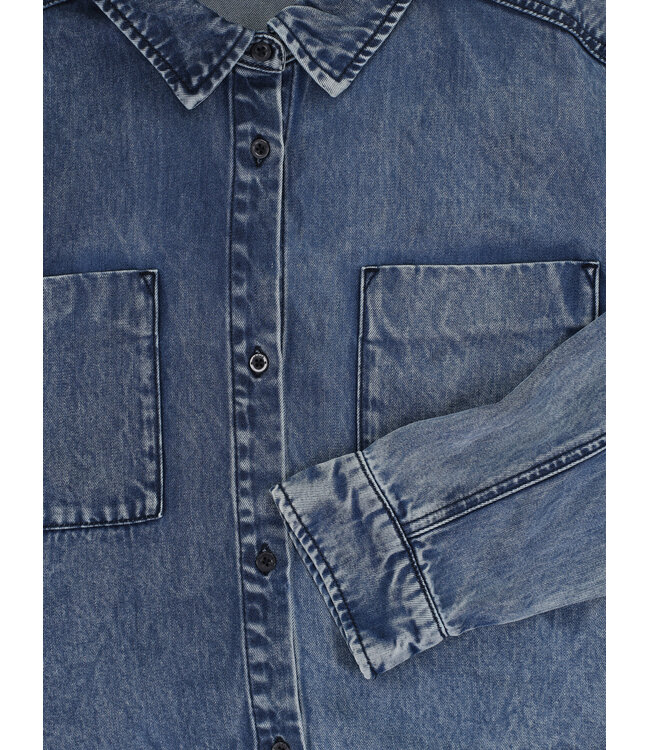 LXS Denim lyocell blouse