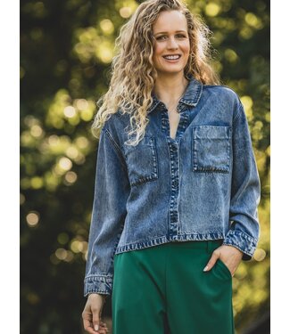 LXS the female concept LXS Denim lyocell blouse