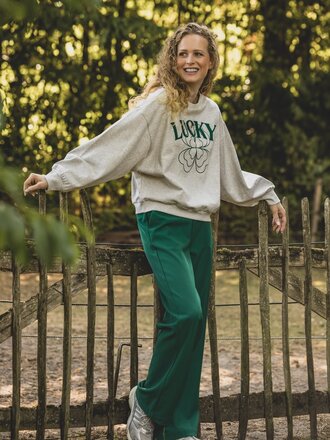 LXS the female concept LXS Sweater Snow Melee Lucky LXS the female concept LXS Sweater Snow Melee Lucky