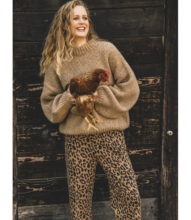 LXS Knitted sweater Clay