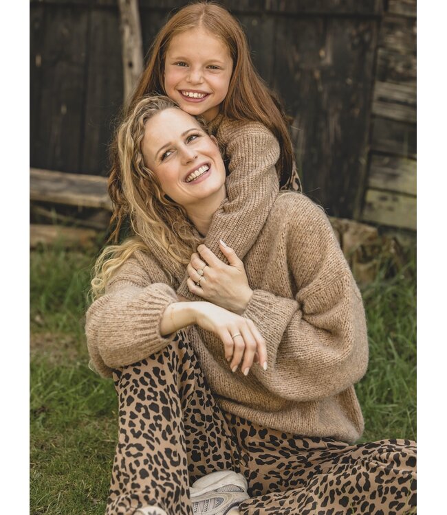 LXS Knitted sweater Clay