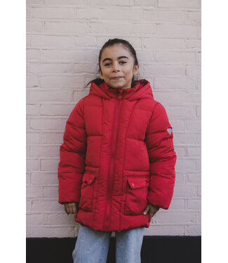 LOOXS Little Winterjas Little Warm Rood