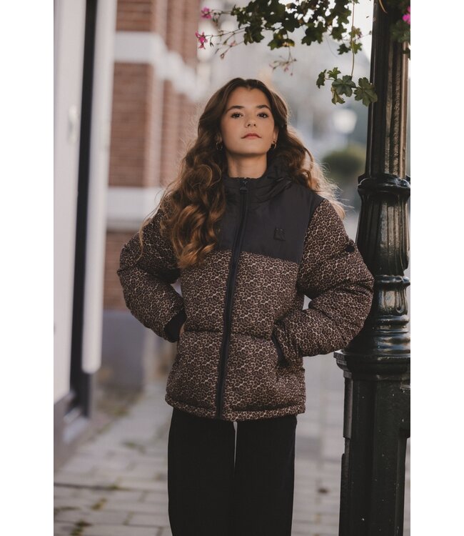 Bomber Hooded winter jacket Panther