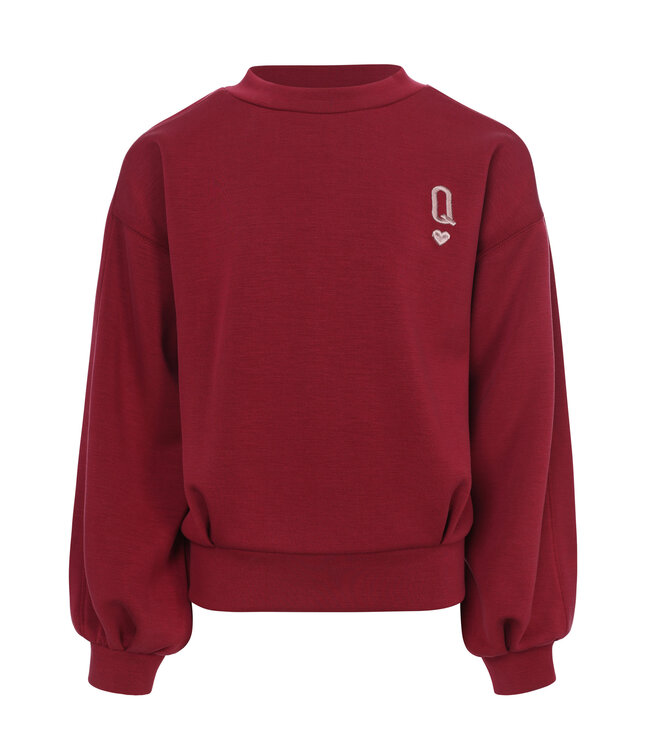 Sweater Viscose Red Rose