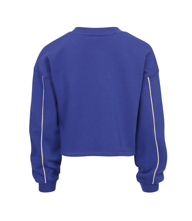 Cropped Sweater Blue Queens