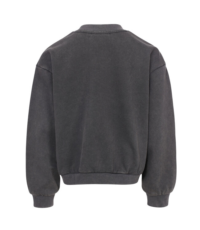 Sweater Washed Antra Strass