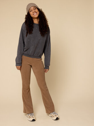 LOOXS 10sixteen Flared Corduroy flared pants Clay LOOXS 10sixteen Flared Corduroy flared pants Clay