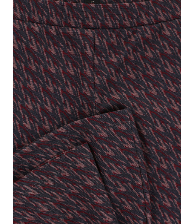 Flared sweat pants Rose Camou