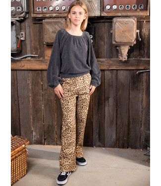 LOOXS 10sixteen Cotton baggy pants Leopard