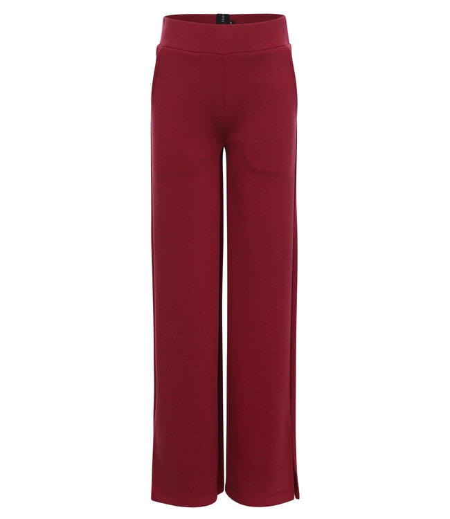 Wide leg sweat pants Red Rose