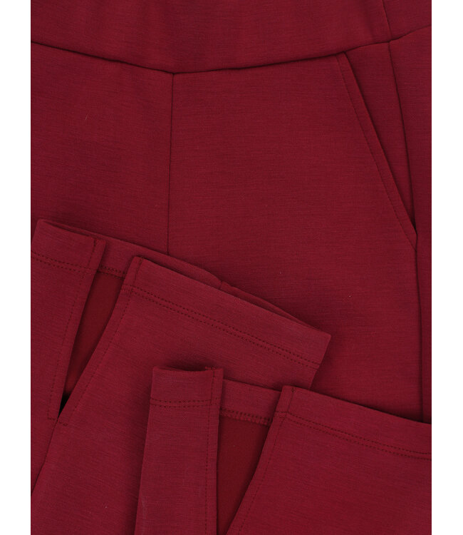 Wide leg sweat pants Red Rose