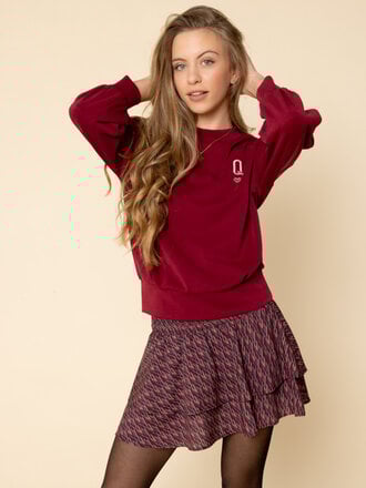 LOOXS 10sixteen Frilly skort Rose Camou LOOXS 10sixteen Frilly skort Rose Camou