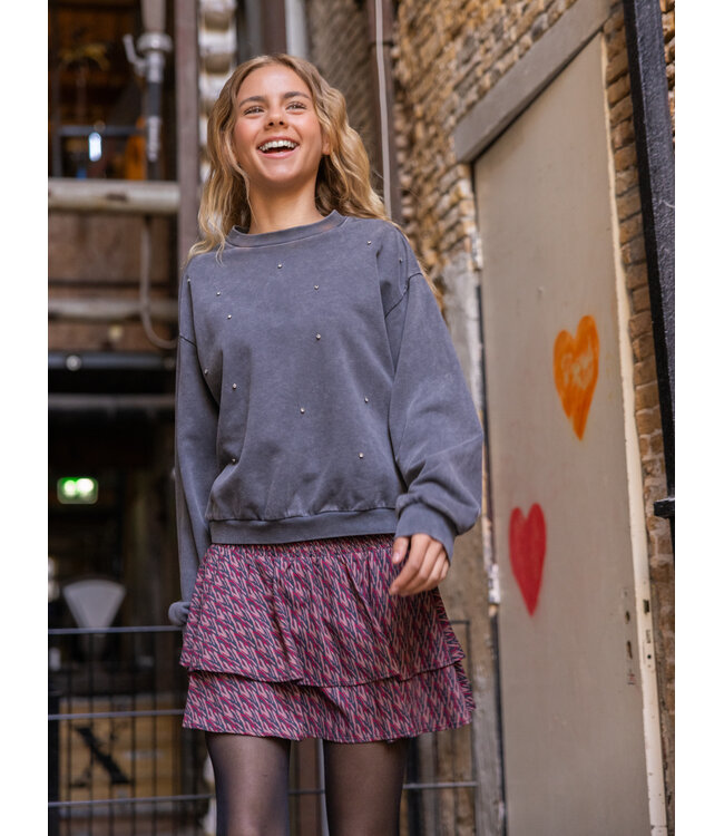 Frilly skort Rose Camou