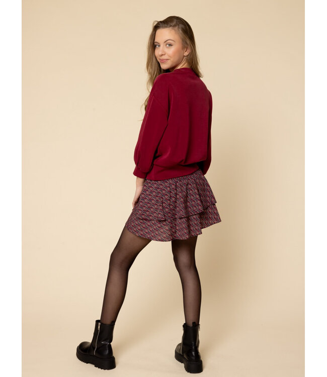 Frilly skort Rose Camou